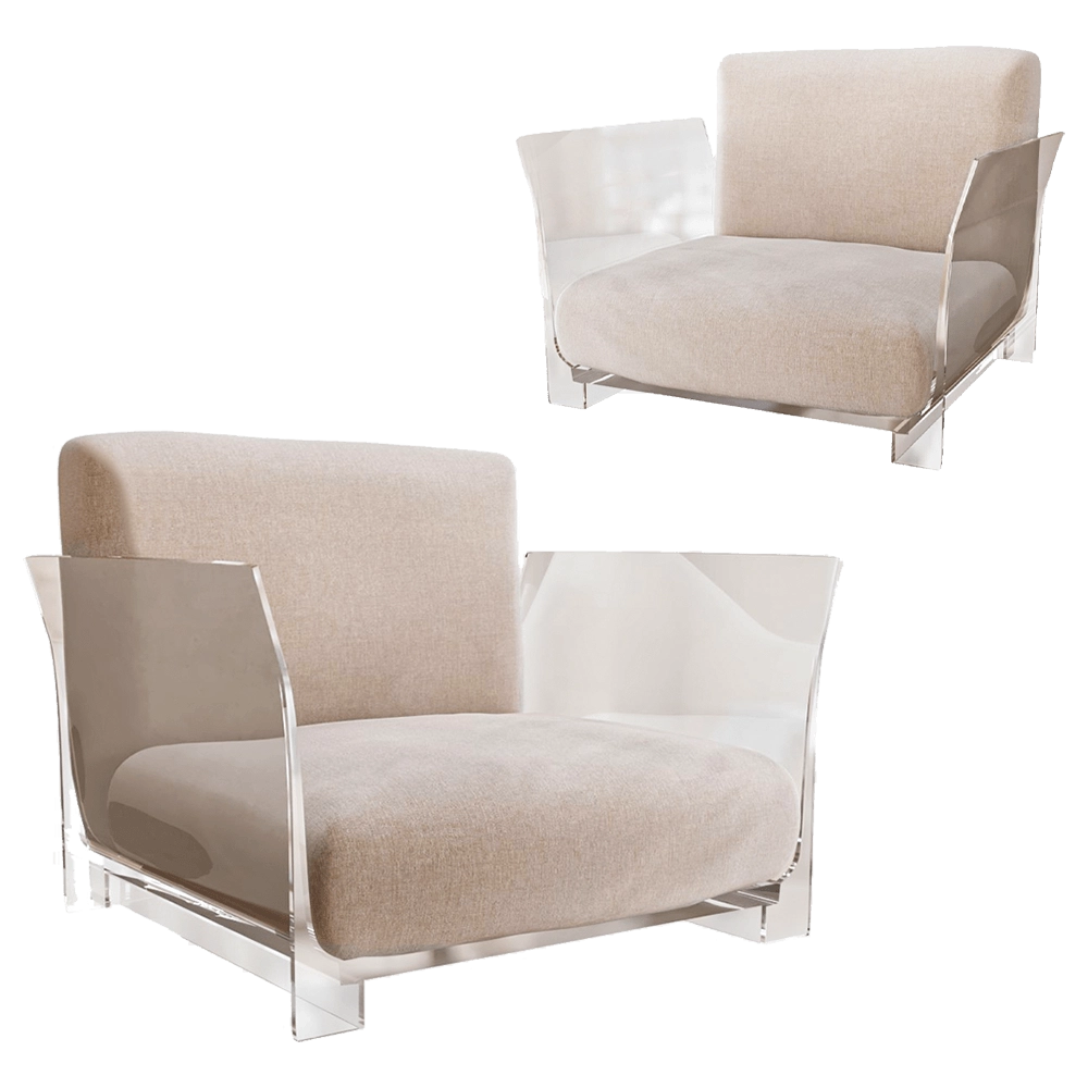 Kartell – Outdoor armchair Pop 3D Model
