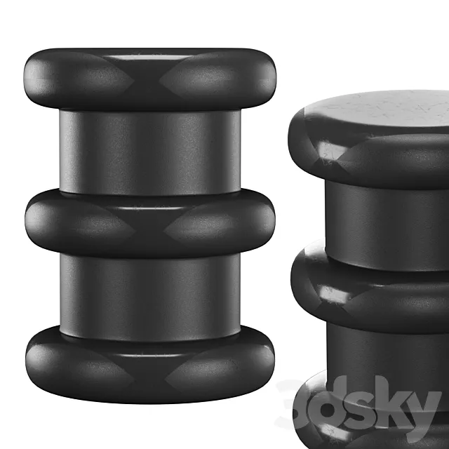 Kartell Pilastro stool 3D Model
