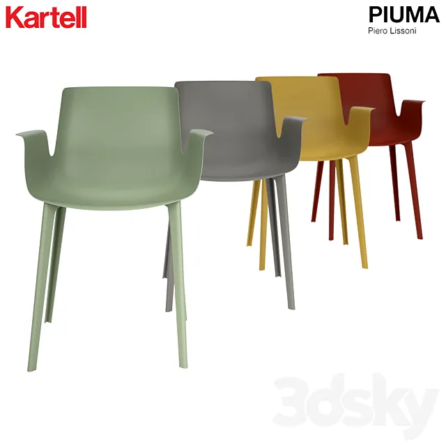 Kartell Piuma 3D Model