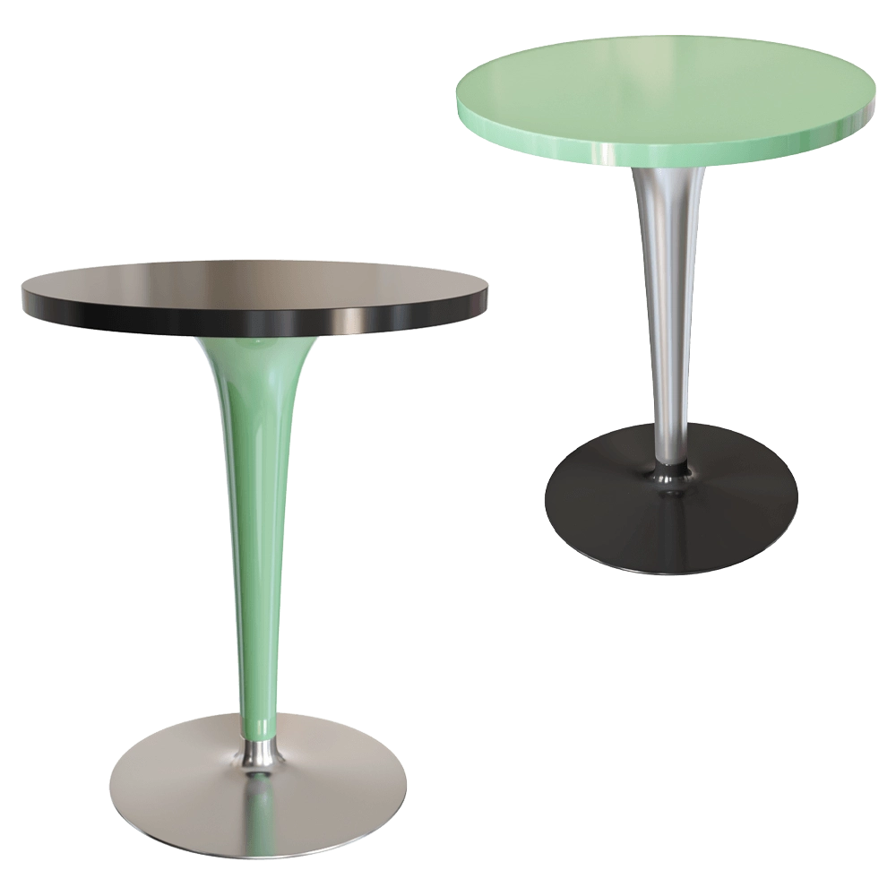 Kartell – Round tables Top Top 3D Model Kartell – Round tables Top Top 3D Model