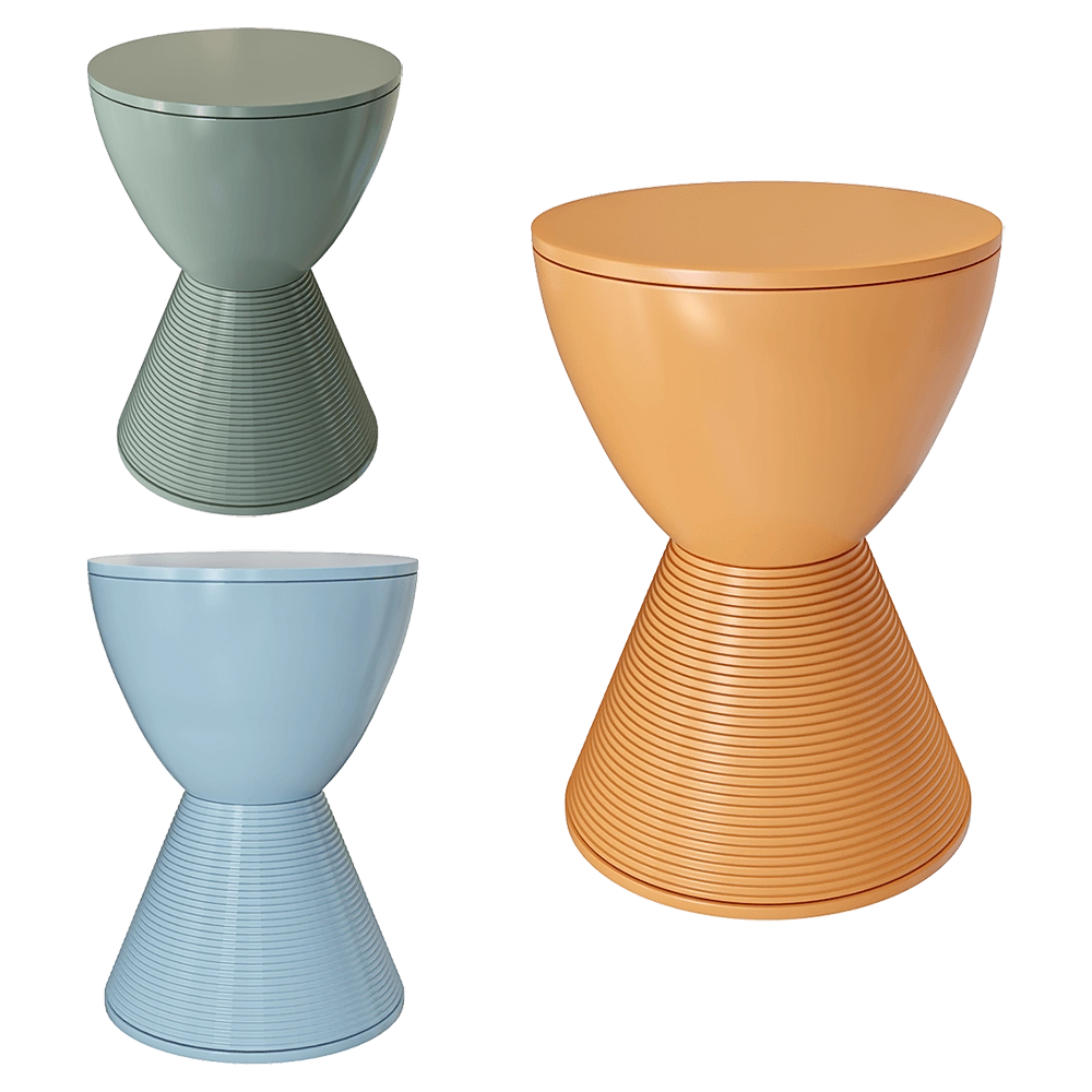 Kartell – Side table Prince Aha 3D Model Kartell – Side table Prince Aha 3D Model