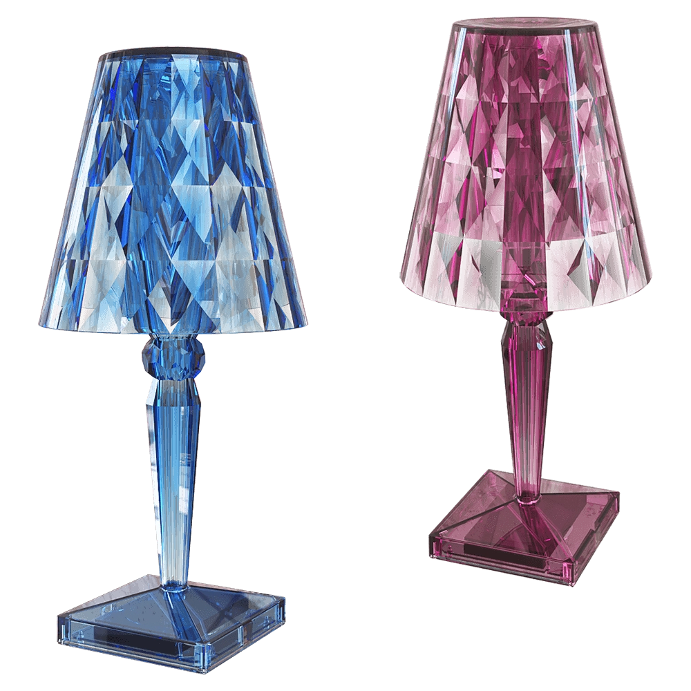 Kartell – Table lamp Big Battery 3D Model Kartell – Table lamp Big Battery 3D Model