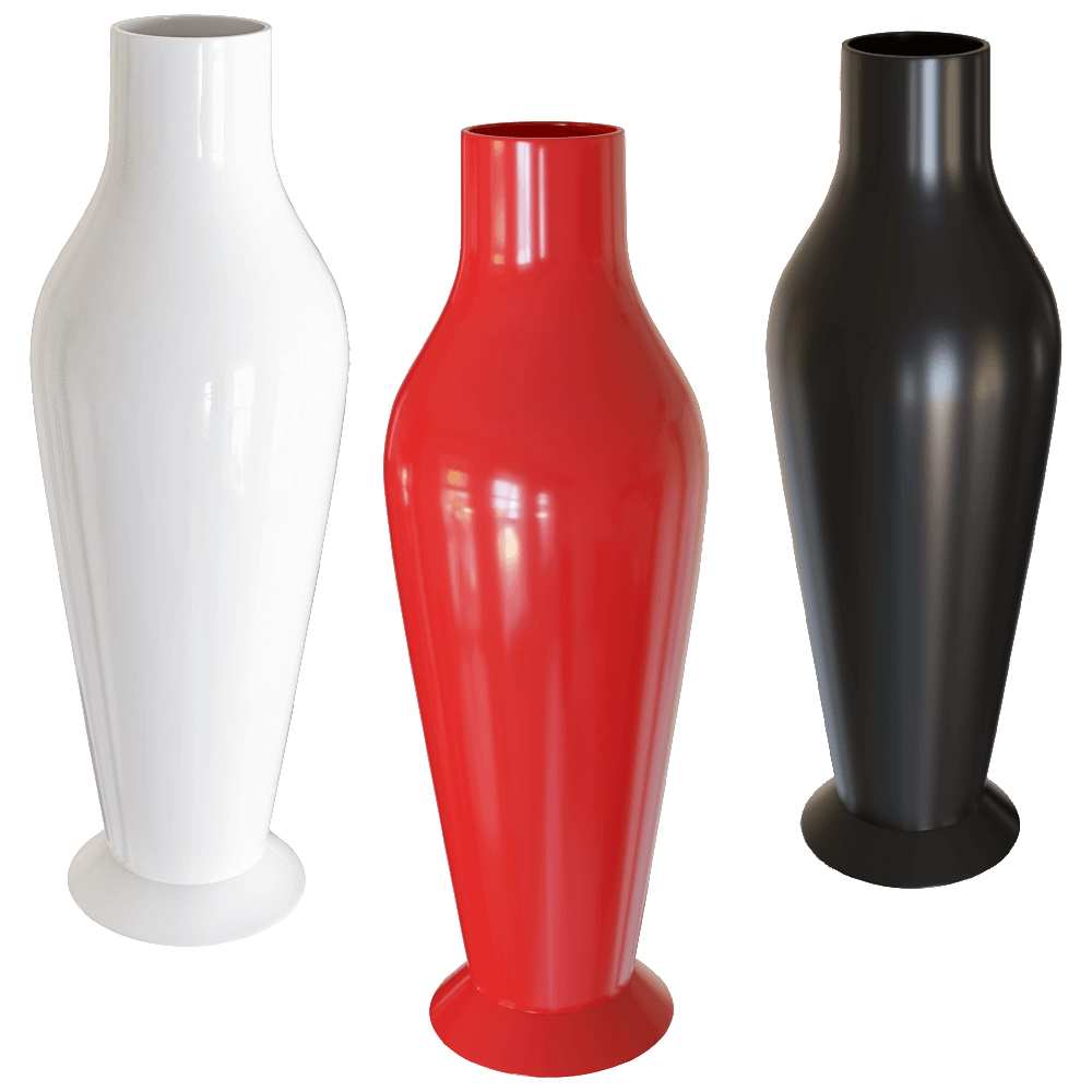 Kartell – Vase Missis flower power 3D Model