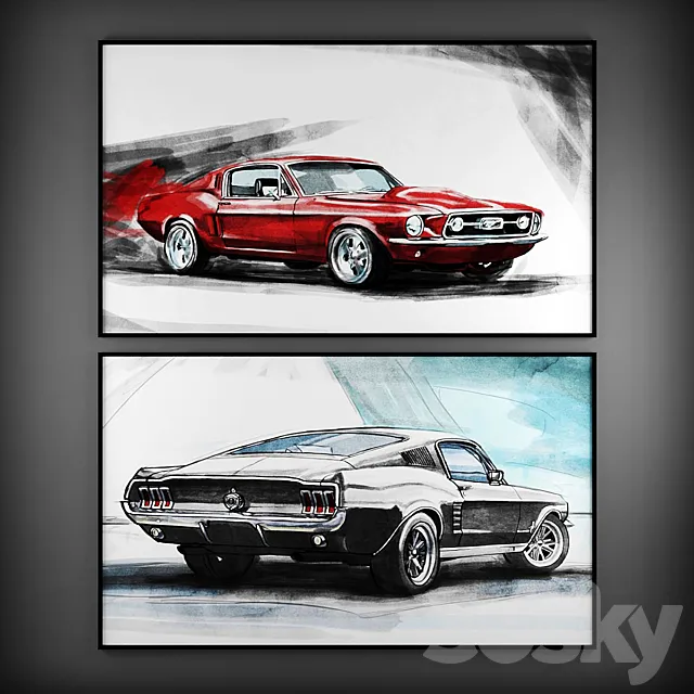 Kartiny121 3D Model Kartiny121 3D Model