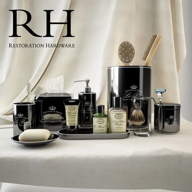 Kassatex Le Bain Black 3D Model Kassatex Le Bain Black 3D Model