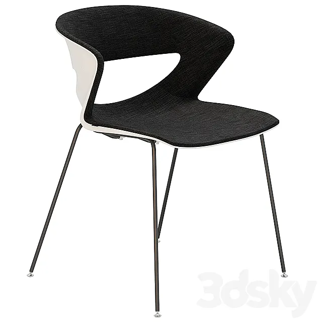 kastel kicca chair 2 3D Model