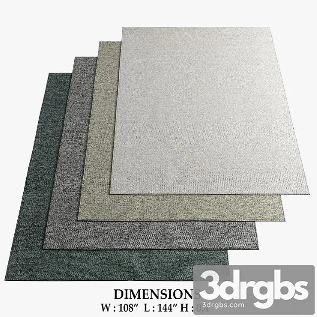 Kasthall Rugs 543 1 3D Model Download