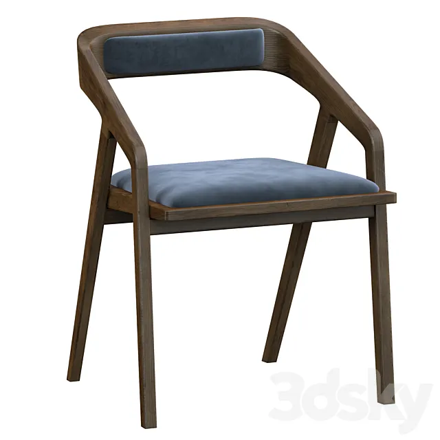 Katakana Dining chair 3DModel