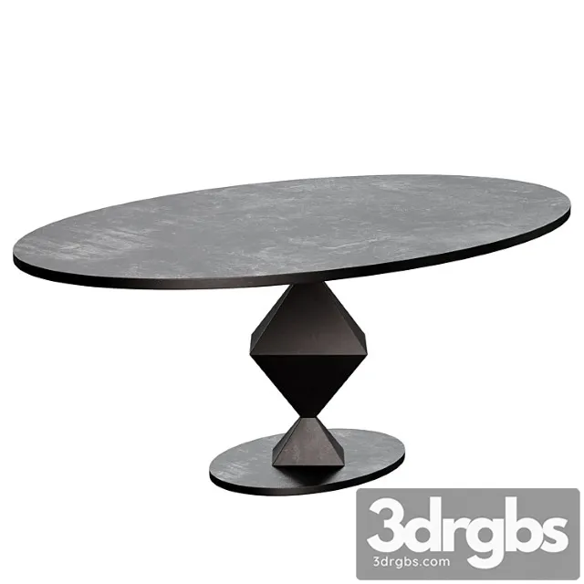 Katana oval dining table Katana oval dining table
