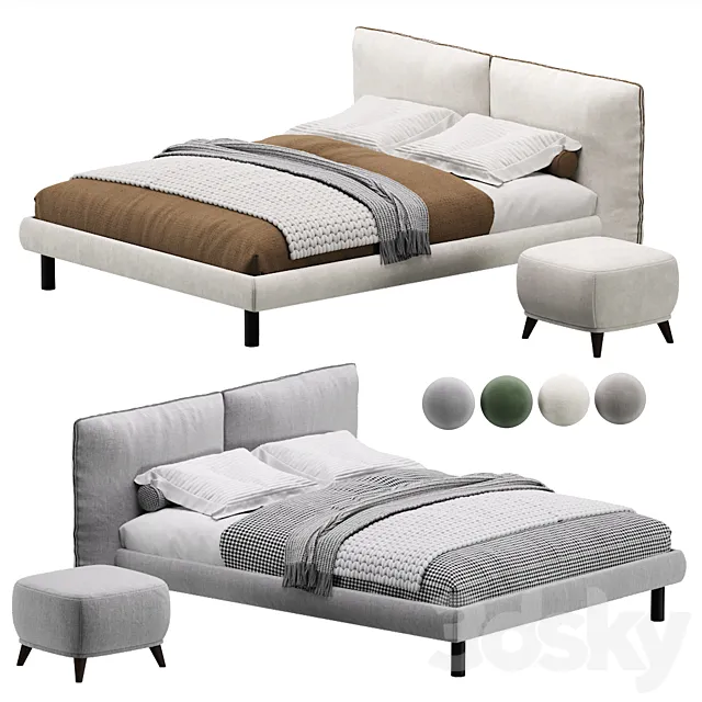 Kate Bed 140 by Divan.ru _ Kate’s Bed 3D Model Kate Bed 140 by Divan.ru _ Kate’s Bed 3D Model