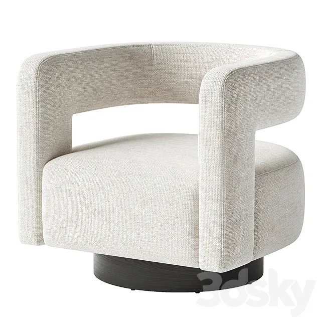 Katharine Armchair 3D Model Katharine Armchair 3D Model