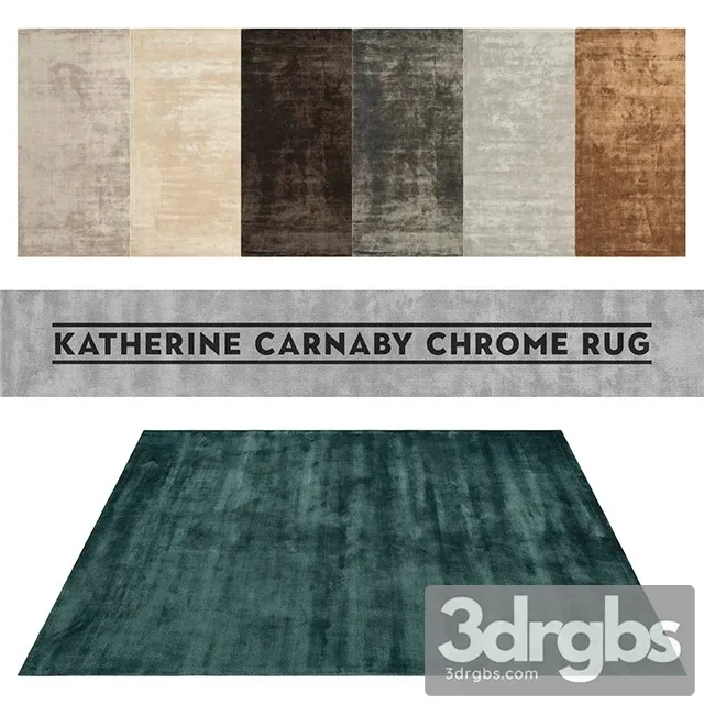 Katherine Carnaby Chrome Rug 3D Model Download