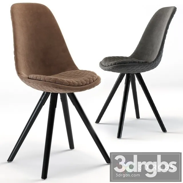 Kave Lars Chair Upholstered 3D Model Download Kave Lars Chair Upholstered 3D Model Download