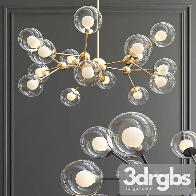Kaver Shot Chandelier 3D Model Download Kaver Shot Chandelier 3D Model Download