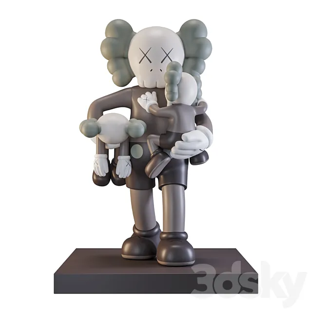 Kaws Clean Slate 3DModel