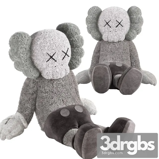Kaws Doll 3D Model Download