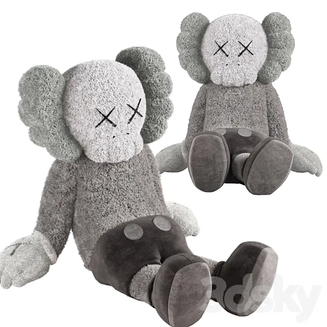 kaws doll 3DModel kaws doll 3DModel