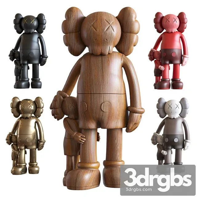 Kaws Good Intentions 2021 3D Model Download