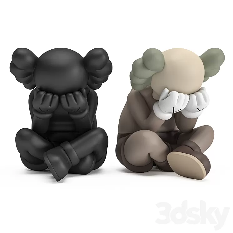 Kaws Separated 3D Model Free Download
