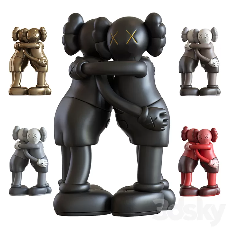 Kaws Together 3D Model Free Download
