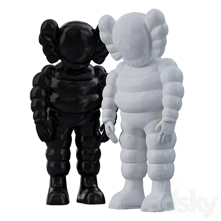 Kaws what party 3D Model Free Download
