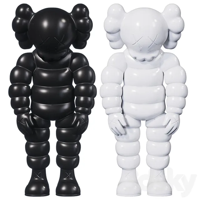 Kaws What Party 3DModel Kaws What Party 3DModel