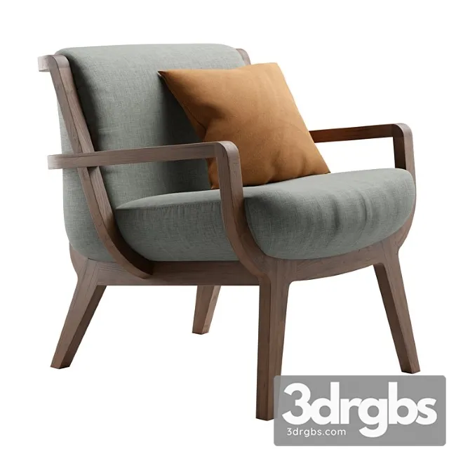 Kaya Lounge Chair 3D Model Download