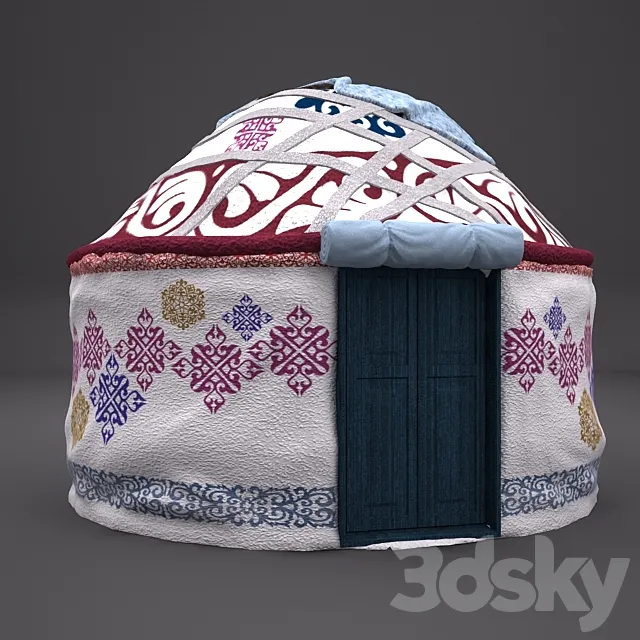 Kazakh yurt 3DModel