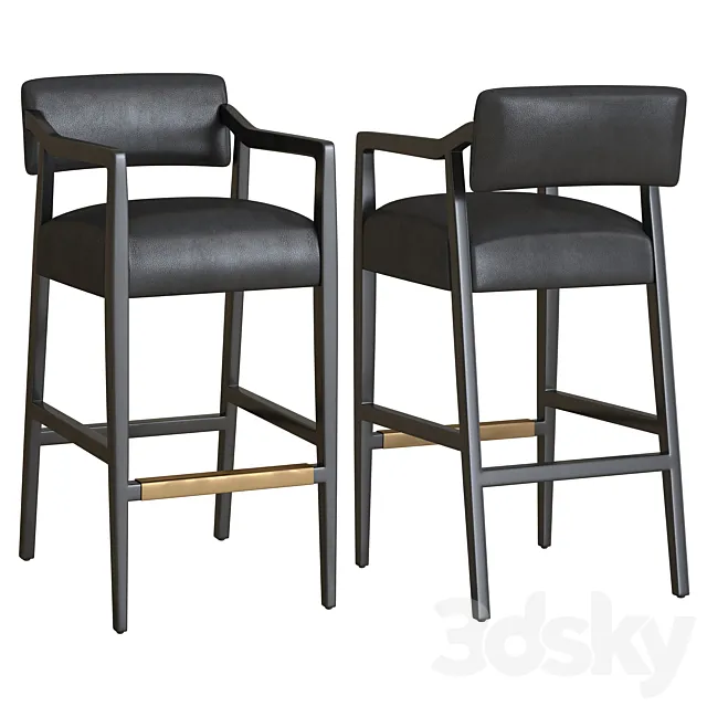 Keagan barstool 3D Model