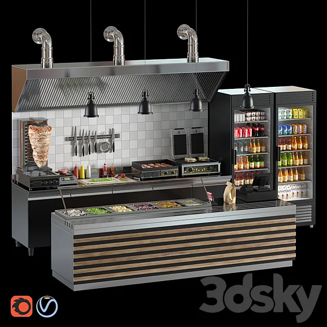 Kebab _ shawarma 3DModel