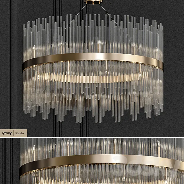 Kebo Amazing Chandelier 3 3D Model
