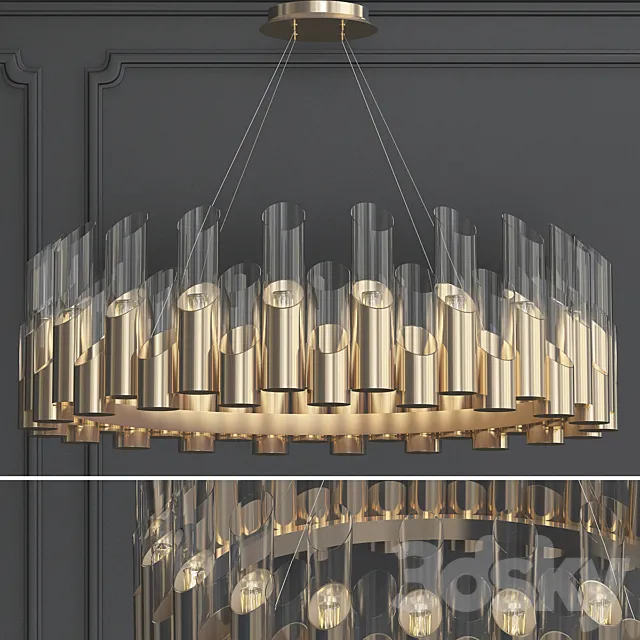 kebo luna chandelier 3DModel kebo luna chandelier 3DModel