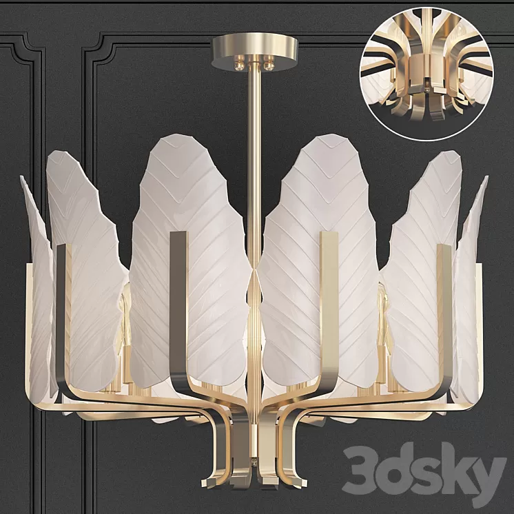 keboflowerchandelier 3D Model