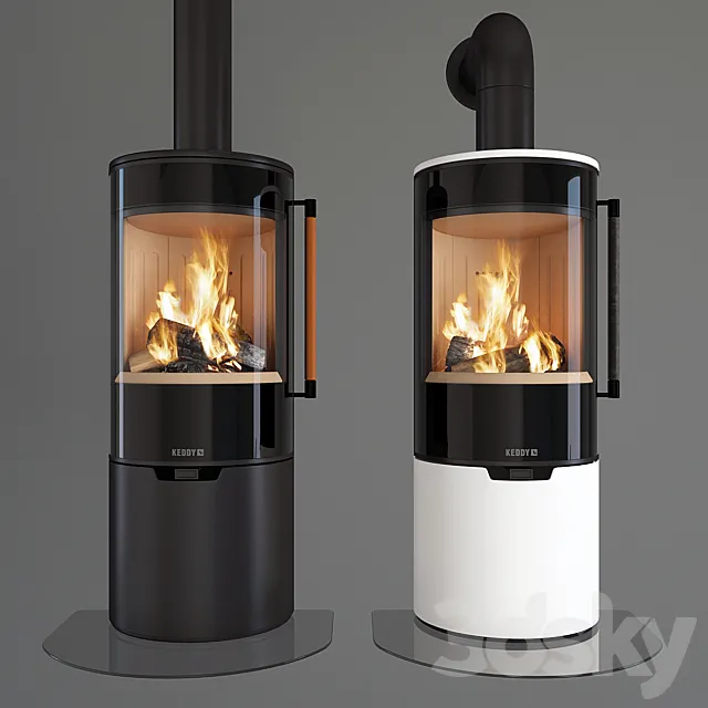 Keddy Fireplace 3D Model