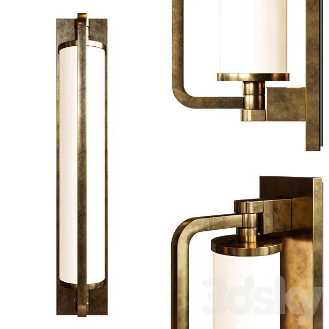 Keeley Tall Pivoting Sconce by Circa Lighting 3D Model
