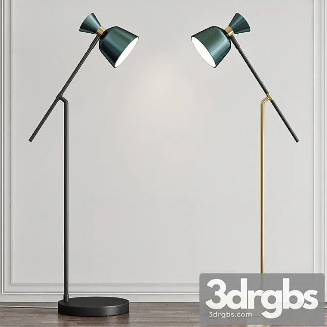 Keeva floor lamp 3D Model Download