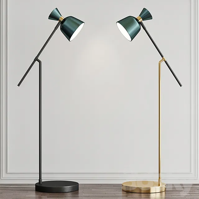 Keeva floor lamp 3D Model