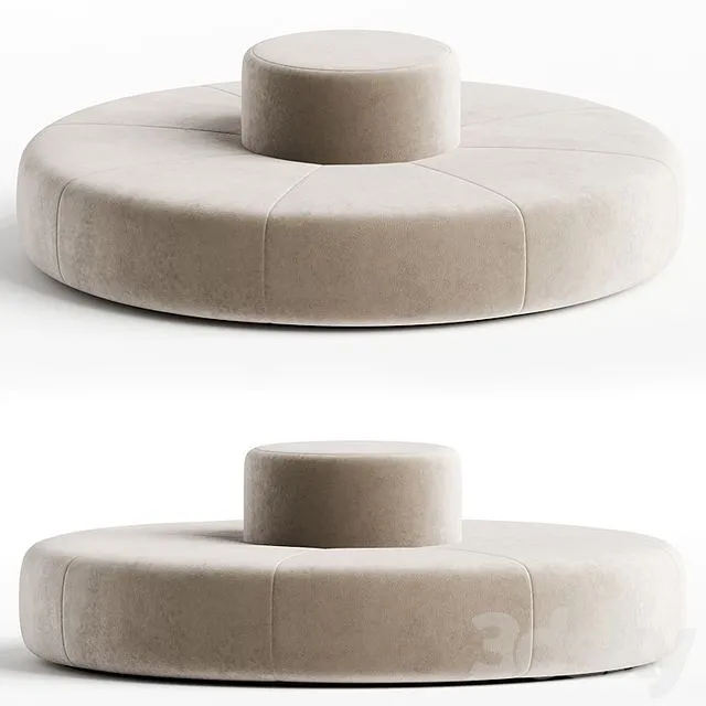 Keha Alix Lawson Sofa 3D Model Keha Alix Lawson Sofa 3D Model