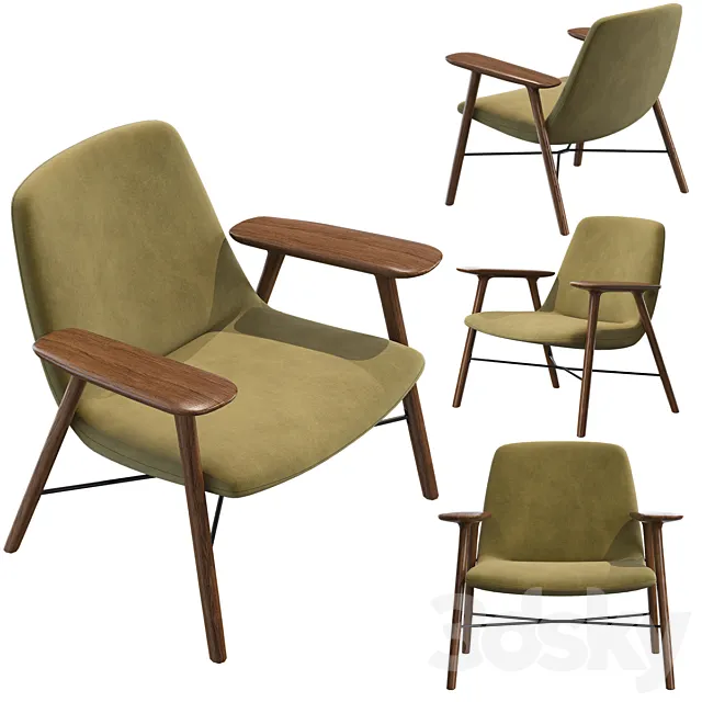 Keilhauer Oro armchair 3DModel