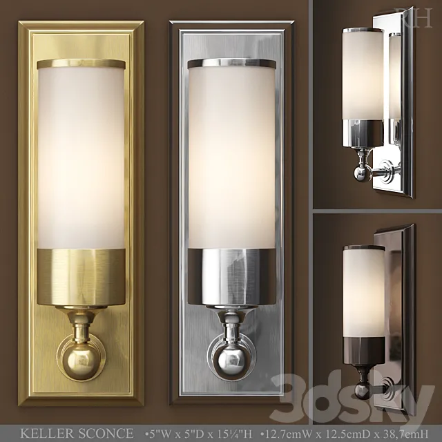 Keller sconce 3DModel Keller sconce 3DModel