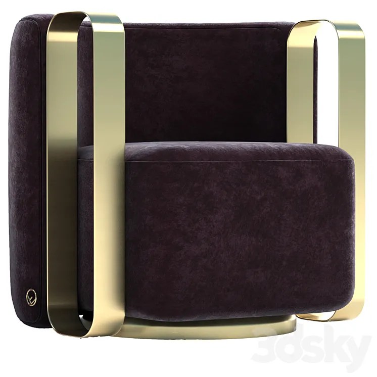 Kelly BRACELET ARMCHAIR 3D Model Free Download Kelly BRACELET ARMCHAIR 3D Model Free Download