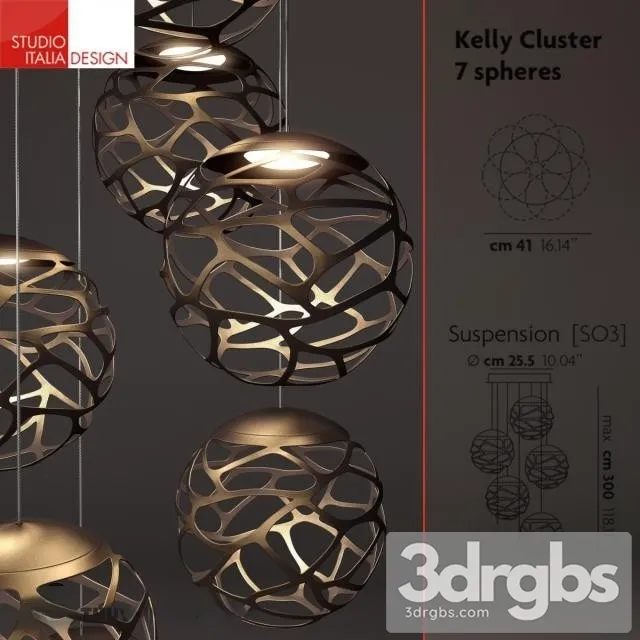 Kelly Cluster 3D Model Download Kelly Cluster 3D Model Download