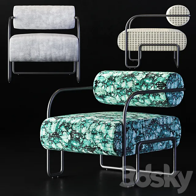 Kelly Wearstler Ardent Club Chair 3DModel