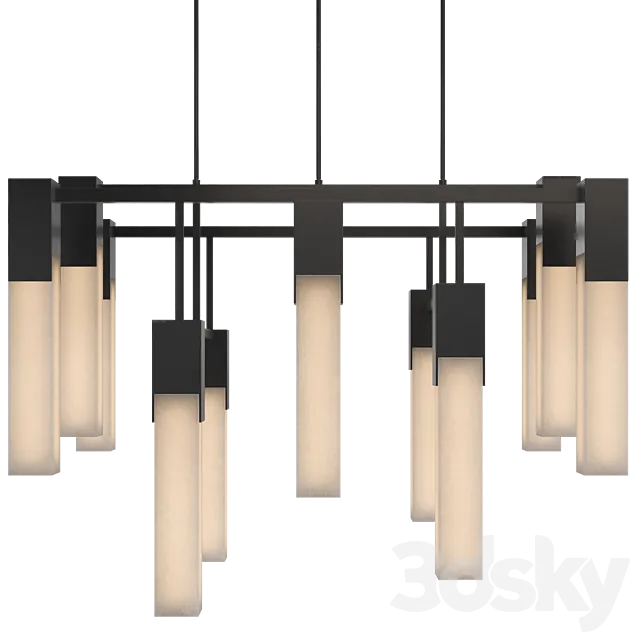 KELLY WEARSTLER COVET LARGE CHANDELIER 3D Model