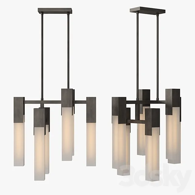 Kelly Wearstler – Covet small chandelier 3D Model