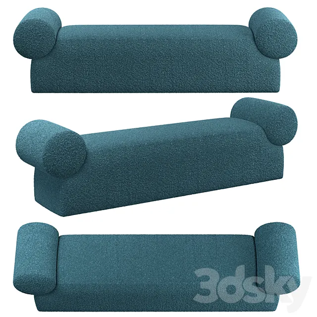 Kelly Wearstler ESFERA BENCH 3DModel Kelly Wearstler ESFERA BENCH 3DModel