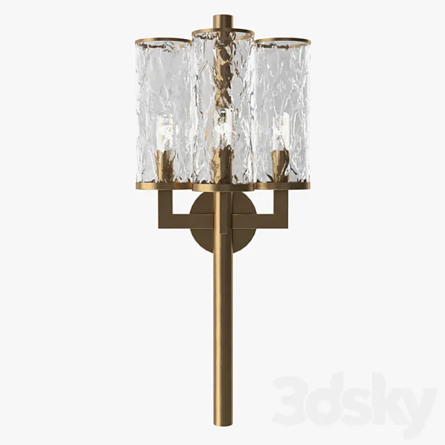 Kelly Wearstler – Liaison triple sconce 3D Model