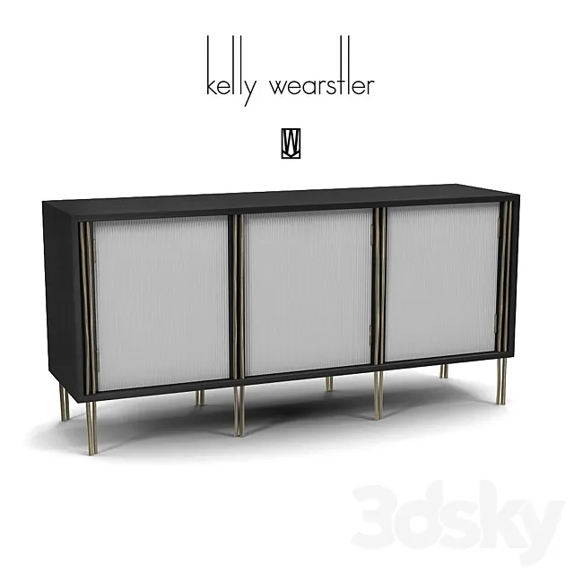 Kelly wearstler MELANGE CREDENZA 3D Model