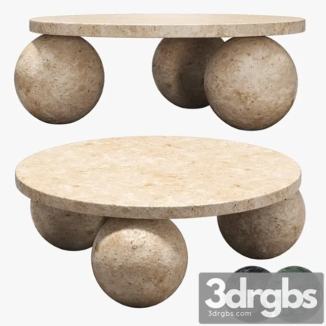 Kelly Wearstler Morro Coffee Table 3D Model Download