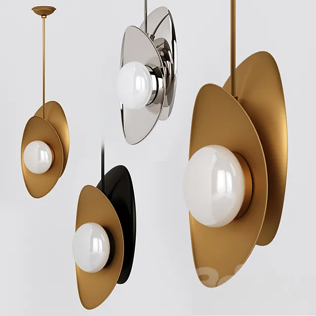 Kelly Wearstler – NOUVEL SMALL PENDANT 3D Model